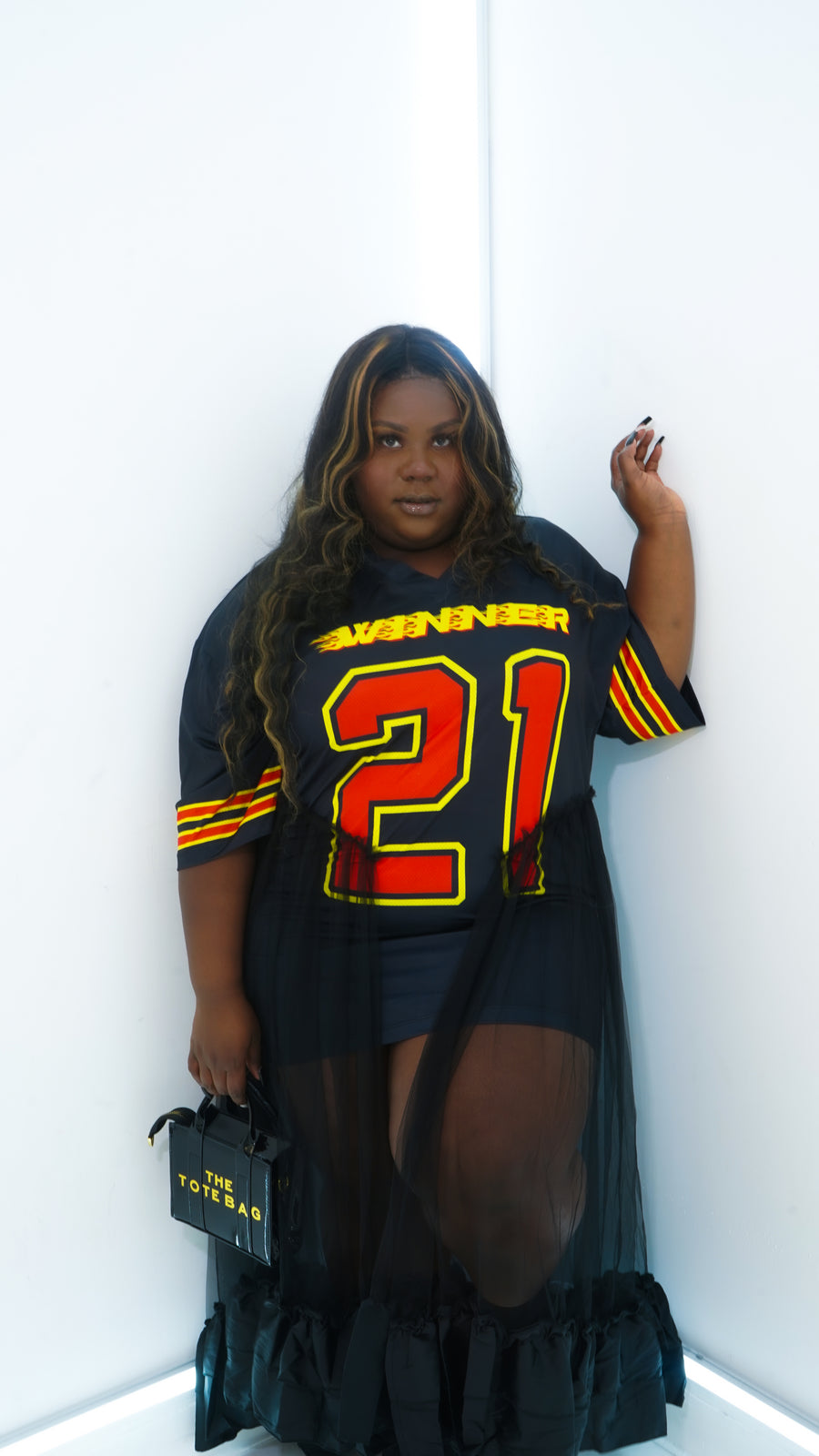 Touchdown Tease T-Shirt Dress