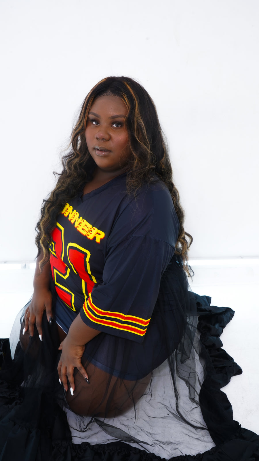 Touchdown Tease T-Shirt Dress