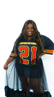 Touchdown Tease T-Shirt Dress