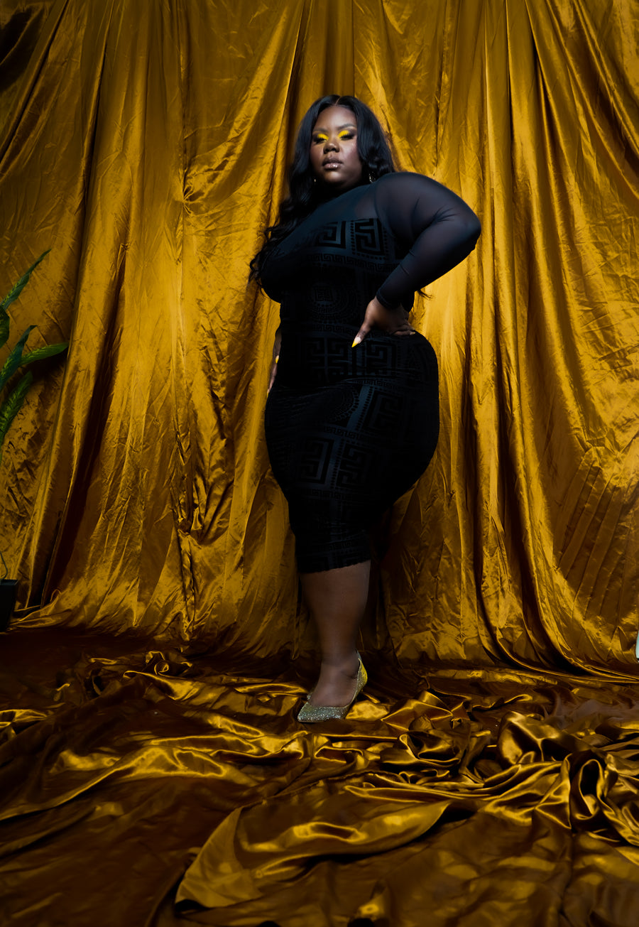 Vintage Galore Midi Dress