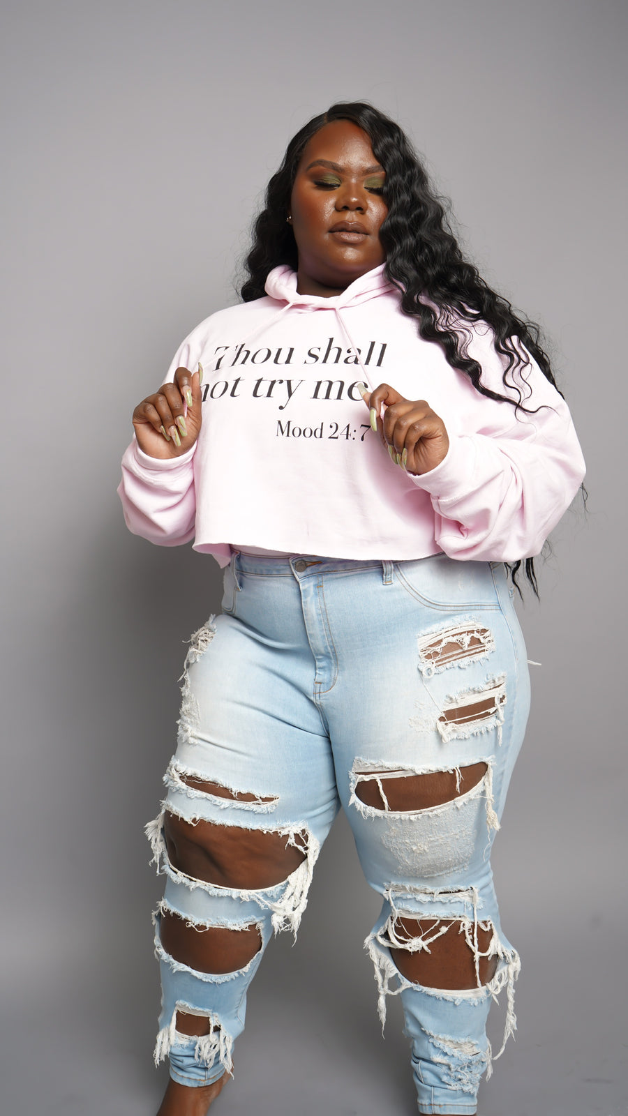 Always On Go Cropped Hoodie