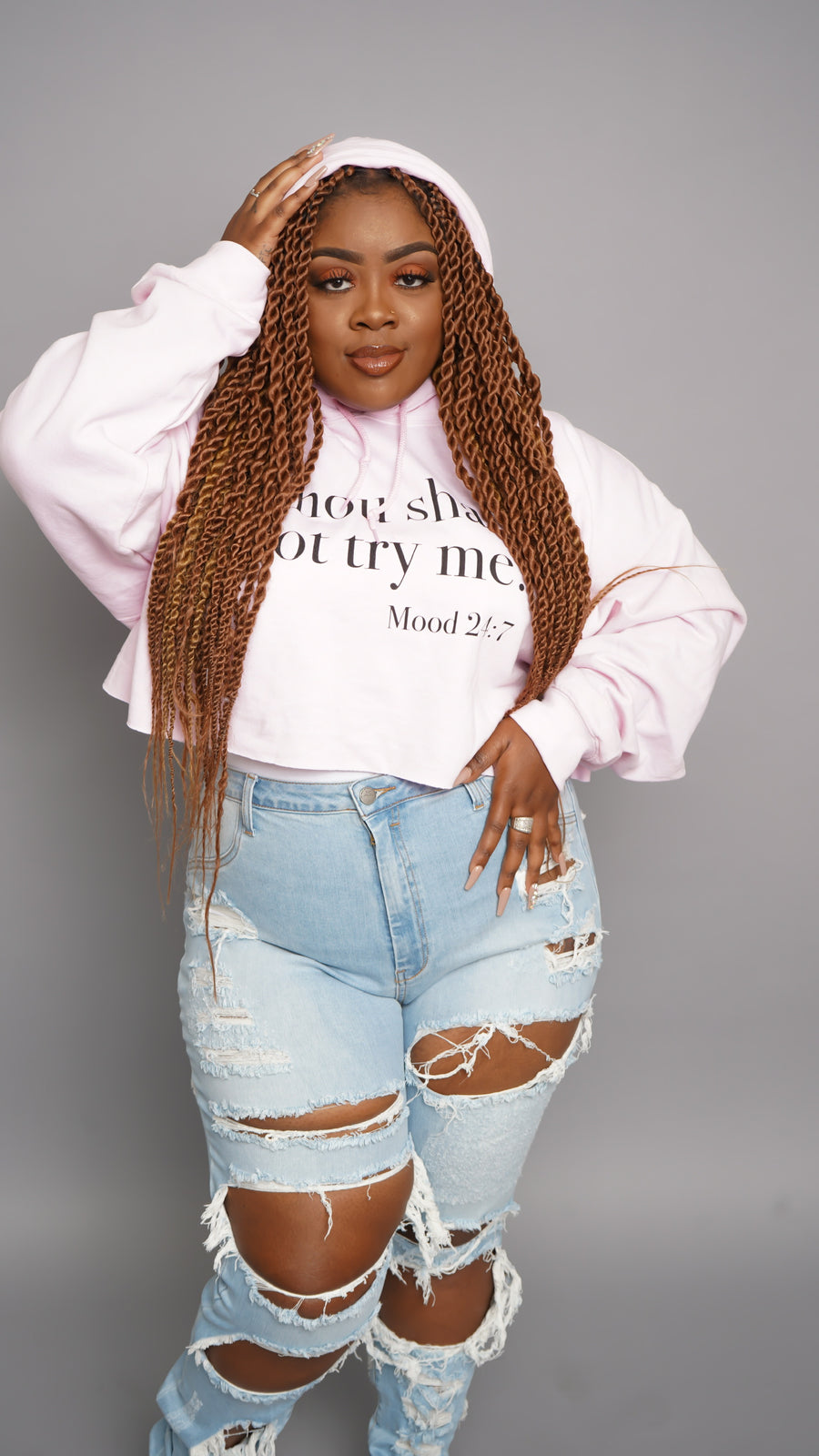 Always On Go Cropped Hoodie