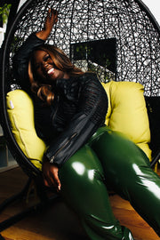 Causing Havoc Leather Pants